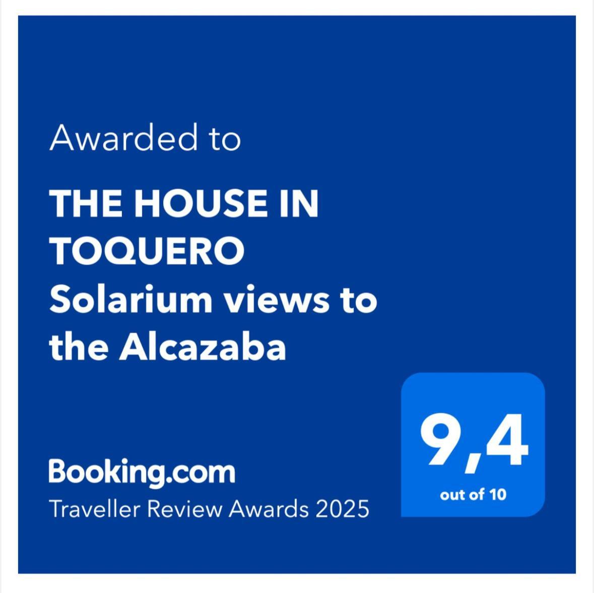 マラガ The House In Toquero Solarium Views To The Alcazabaヴィラ エクステリア 写真